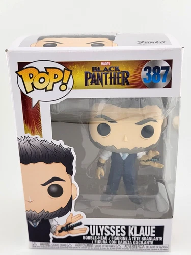 FUNKO MARVEL POP!  BLACK PANTHER ULYSSES KLAUE 387