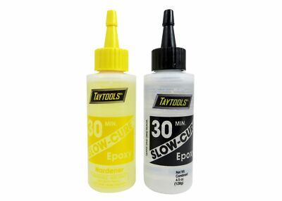 Bob Smith Industries SLOW-CURE  Epoxy 2 Part with Hardener 4.5 oz.