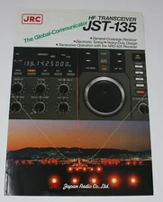 Vintage JRC Japan Radio Co., LTD. HF Transceiver Information for Model JST-135