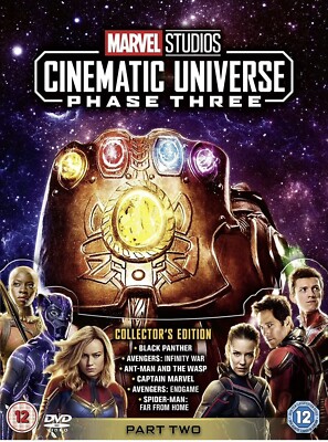 Marvel Cinematic Universe Phase 3 - Part 2  (DVD) New & Sealed - Region Free