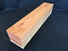 Large Cherry Spindle Hollow Form Pepper Mill Wood Blank Carving - 3" x 3" x 20"