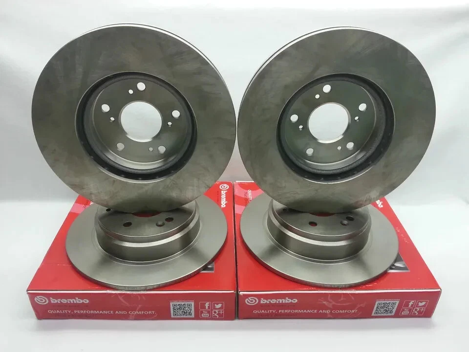 Juego de pastillas de freno de cerámica rotores de disco delanteros y traseros Brembo PARA Lexus GS IS300 SC430 Foto 3 de 4