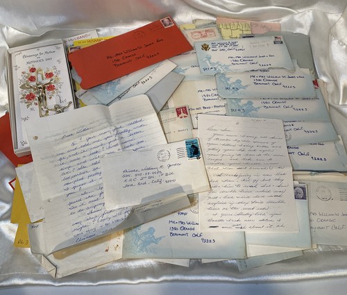 100+ VTG Military Handwritten Letters Correspondence 1970s Both Sides!