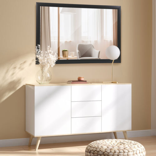 Bathroom Wall Mirror Vanity Makeup Mirror for Living Room Round/Rectangular - Picture 23 of 43