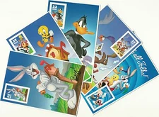 Looney Tunes Display Pane Set SC3137c,3204c,3306c,3391c,3534c-rt. side PO fresh