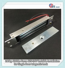 600Lbs 280kg Force 12V Invisible installation Single Door Magnetic Lock