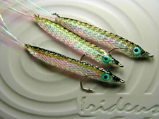 Irideus Fly Fishing  Biggs Floating Minnow flies Pond Smelt tui Chub steelhead