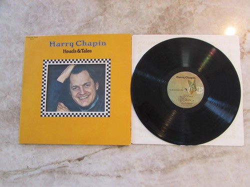 Harry Chapin, Heads & Tales Vinyl 33 LP EKS-75023 Elektra Records 1972 NM-