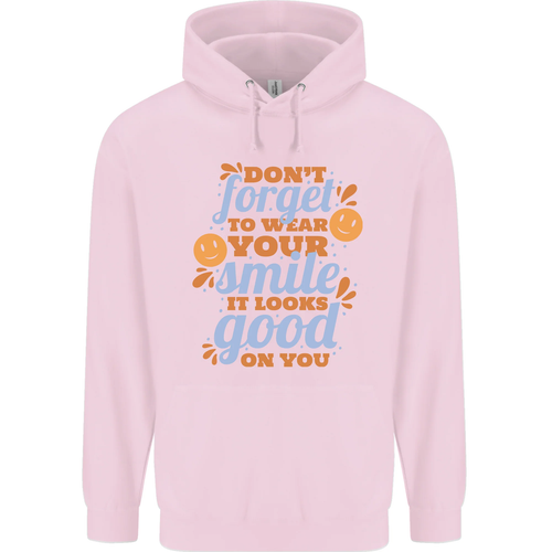 Wear Your Smile Feel Good Happy Joy Love Childrens Kids Hoodie - Picture 65 of 88