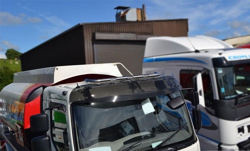 Roof Bar C + White LEDs To Fit DAF XB XBC 2023+ Truck Stainless Steel Accessory - Picture 2 of 10