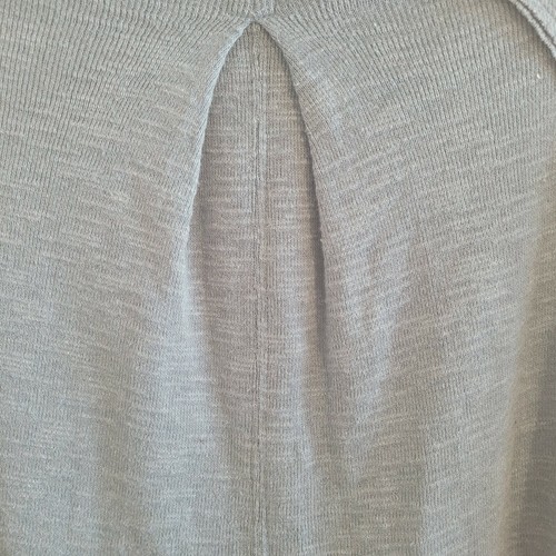 We The Free Blue Split-Back Turtleneck Tunic Sweater Size Small A8 - Picture 4 of 10