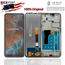 LCD Display Touch Screen Digitizer Assembly + Frame Replacement For Nokia G300