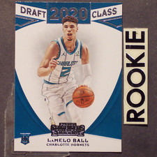 LaMELO BALL  RC  2020-21  Panini Contenders  Draft Class #25  ROOKIE Hornets  (b