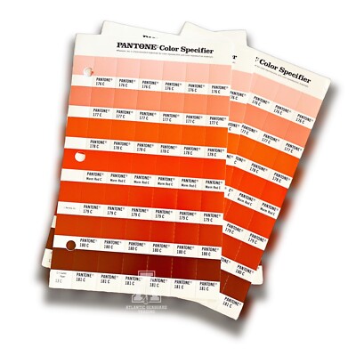 PANTONE Color Chips Sheets - Individual Replacement Pages | eBay