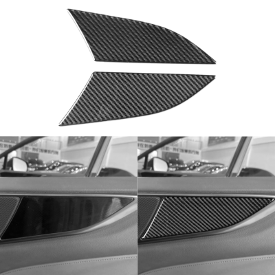 Real Carbon Fiber Interior Front Door Panel Trim For Lexus NX 250