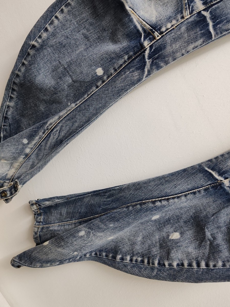 PPFM Curve Zipper Jeans Multi Pocket Japanese Streetwear Punk Goth