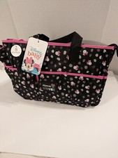 Disney Baby Minnie Mouse Diaper Bag Gift Set - 4 Piece 8 Pocket