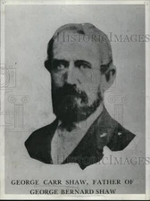 1932 Press Photo of George Carr Shaw, father of George Bernard Shaw.