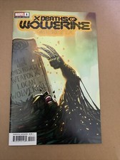 X DEATHS OF WOLVERINE 1 HANS VARIANT MARVEL HOHC 2022