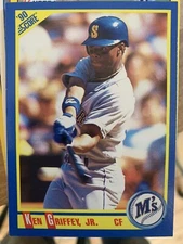 Ken Griffey Jr. 90 score error blue dot Mint