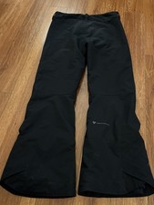 Obermeyer Snow Pants Teen Size XL 18 Black Waterproof Snowboarding Skiing
