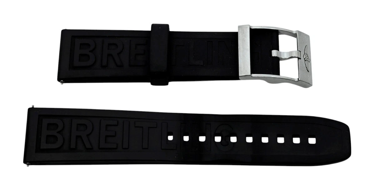 Breitling Rubber 20mm Wristwatch Bands for sale | eBay