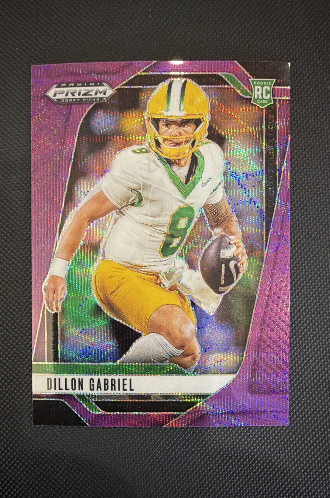 2025 Panini Prizm Draft Picks - Dillon Gabriel #97 Purple Wave Prizm (RC)