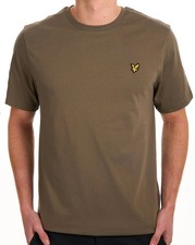 Image of Lyle & Scott T Shirt Khaki Ash