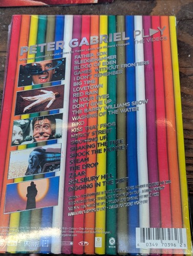 PETER GABRIEL CONCERT LIVE dvd LOT  new blood London growing up play the VIDEOS - Bild 6 von 8