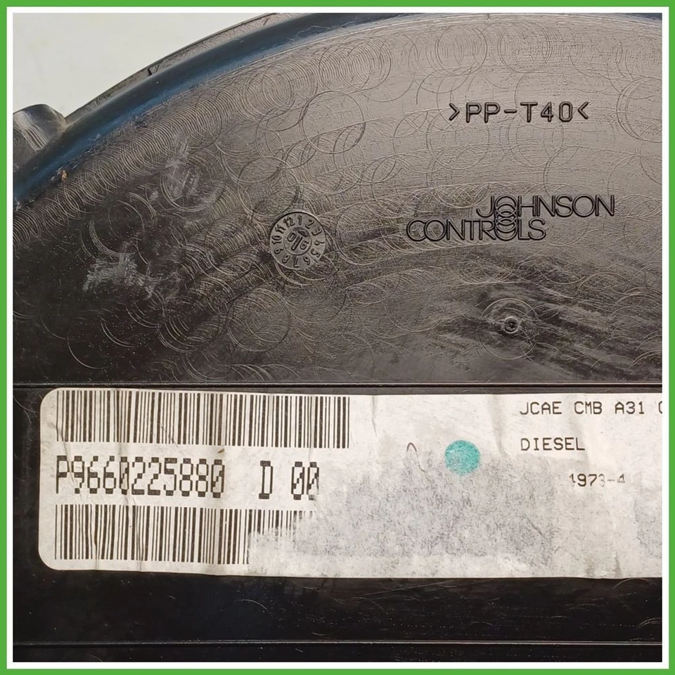 Quadro Strumenti Contachilometri Tachimetro JOHNSON CONTROLS 21678720-4 CITROEN - Immagine 4 di 4
