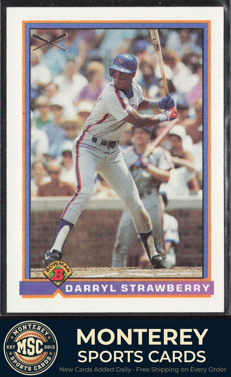 Darryl Strawberry 1991 Bowman #382 New York Mets
