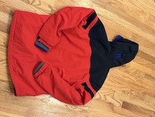 LANDS' END Boys XL Cardinal Red Squall Waterproof Parka