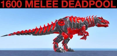 TOP STATS 1600 Melee Deadpool Tek Giga Ark Survival Ascended PVE ASA DP