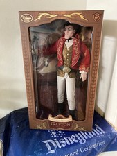 DISNEY STORE GASTON 17'' LIMITED EDITION DOLL BEAUTY AND THE BEAST 🌹NEW IN BOX