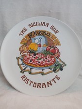 Piatto Pizza Vintage di Stovit Made In Italy Set di 2 Nuovo Vecchio Stock