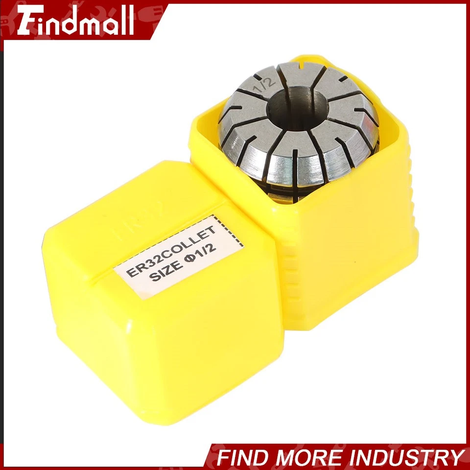 25 Pack Collet Set ER32 Collet Chuck 1/16 inch-3/4 inch Holder Spring Collet Set - Image 2 of 4