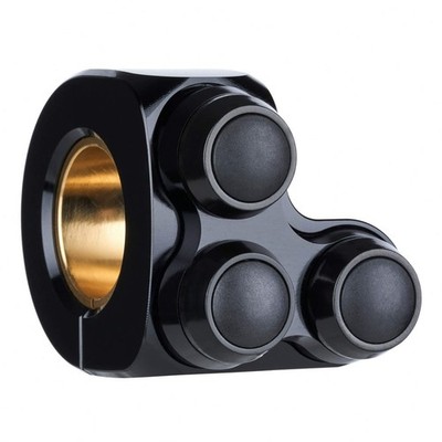 Motogadget -mo.Switch Basic 3 Button, Left , Black, bBack Inlay - 4004020