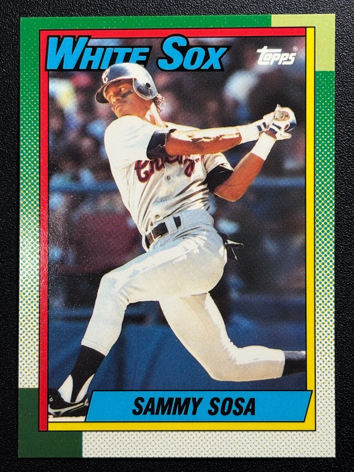 1990 Topps Tiffany  #692  Sammy Sosa  RC  Chicago White Sox  Chicago Cubs