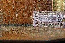 Vintage 1959/1960 Knoxville Tennessee Movie Ticket Stub Tennessee Theatre
