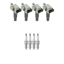 NGK 4 Ignition Coil 4 Iridium Spark Plug Kit For Forester Impreza Outback 2.5 H4