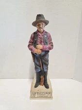 Vintage Lionstone Whisky Whiskey Decanter 1969 Sheriff  Cowboy Western Figurine