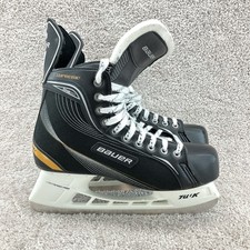 Bauer Supreme One20 Ice Hockey Skates Men's 11 R Shoe Size 12.5 Black White EUC