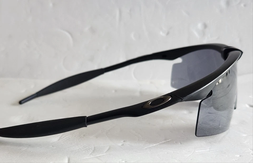 Gafas Oakley de colección con marco M negras Z87 campo de tiro con estuche de lente transparente coágulo Foto 4 de 4