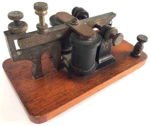 MESCO 5 Ohm Local Telegraph Sounder 1890s Vtg Original Patina Tested & Working