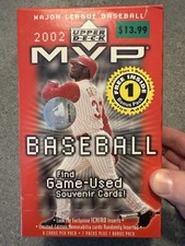 Retail Box Prices | 2001 Upper Deck MVP | Baseball Cards