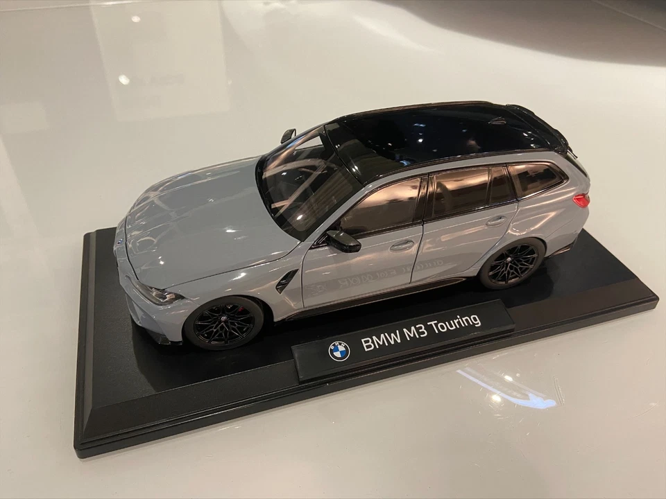 BMW M3 Touring (G81) Miniature 1:18 Brooklyn Grey 80435B308C4 - Image 2 of 4