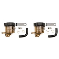 2X Motorrad-BremsflüSsigkeitsbehäLter, Tasse, BremsflüSsigkeit, ÖLflasche, 4014