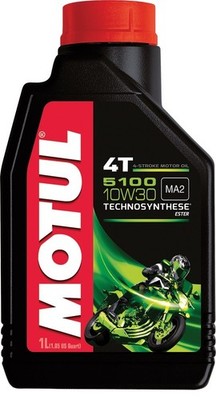 Motul 104062 5100 Semi-Synthetic Oil 4T 10W30 1L