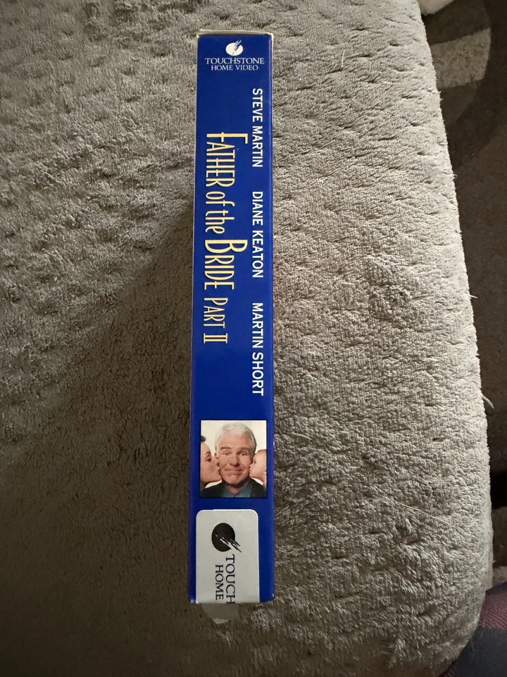Vintage 1995 (1996 VHS) Father of the Bride Part 2 Starring Steve Martin - Image 4 of 4