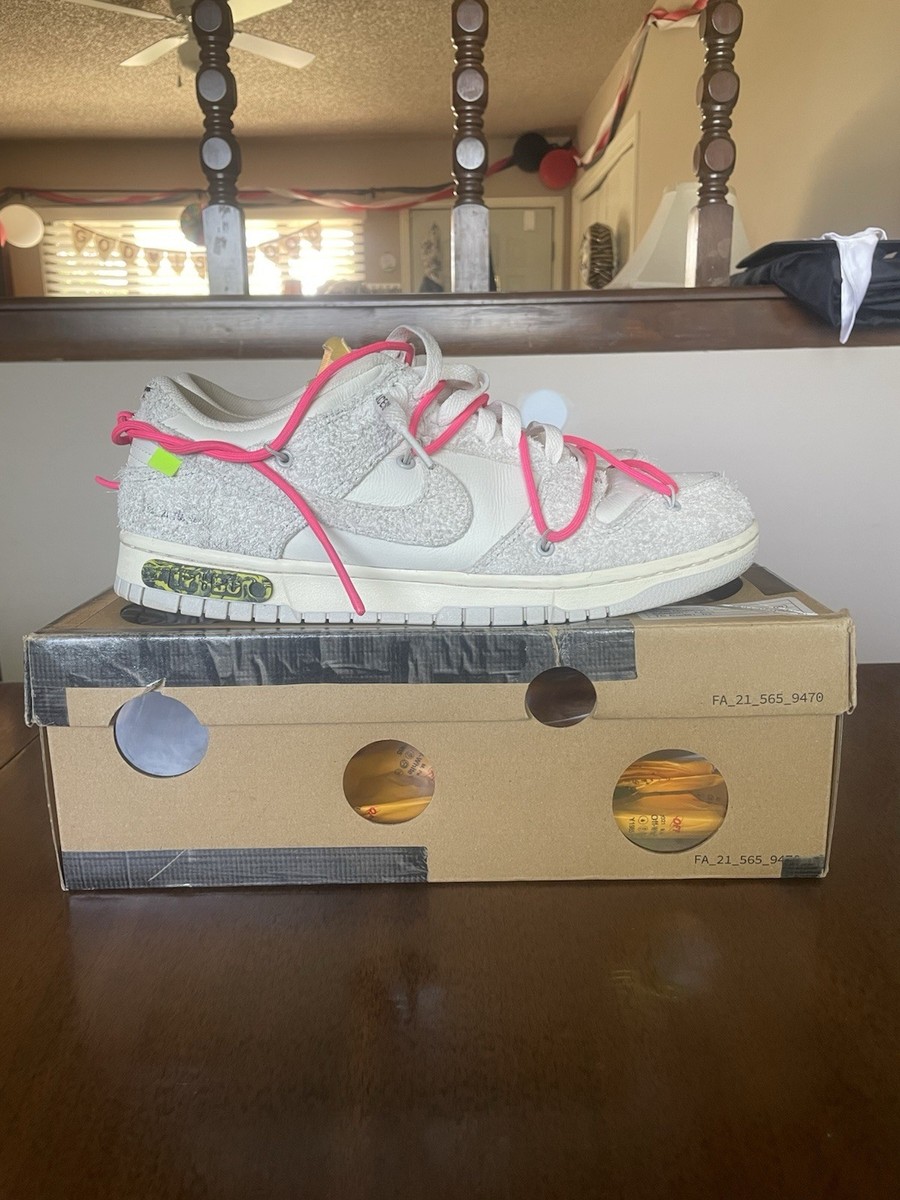 Nike Off-White Dunk Lot 17 Size 11 195240905663| eBay